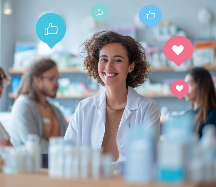 Φαρμακοποιός με θετικά σχόλια social media